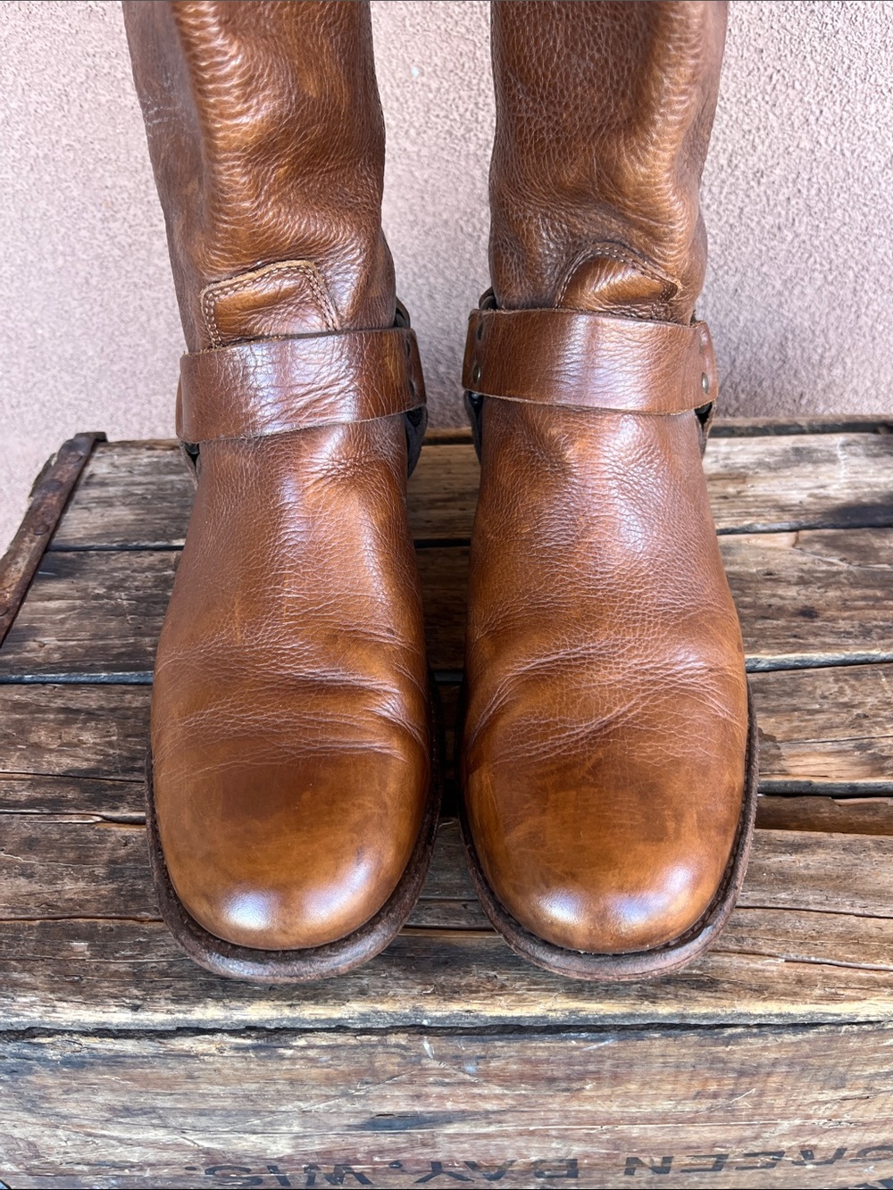 Frye Phillip harness tall boots - Picture 7 of 13